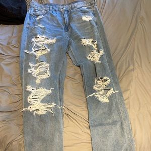 American eagle mom jean 14 x-long